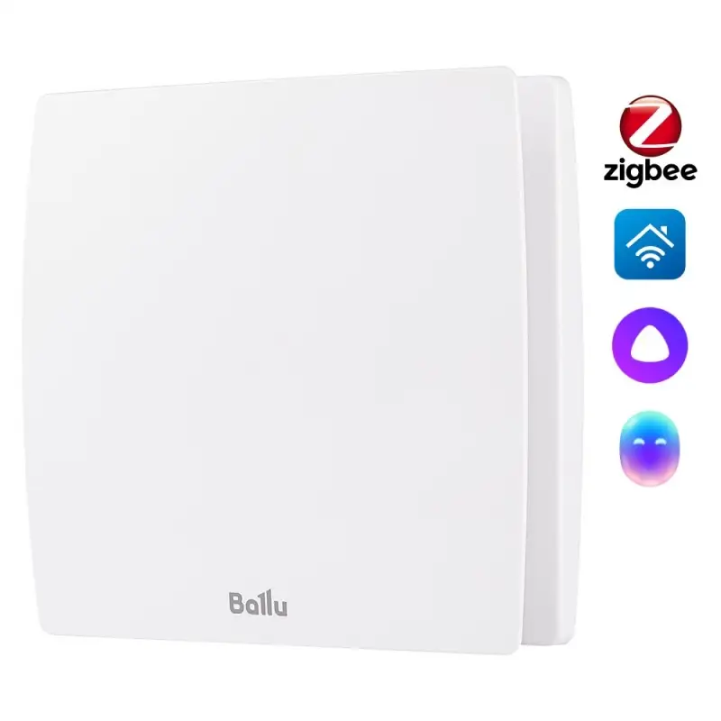BALLU Вентилятор вытяжной BAF-SL 100 V с обратным клапаном ...