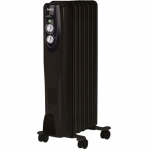 Масляный радиатор BALLU Classic black BOH/CL-07BRN 1500 (7 секций)