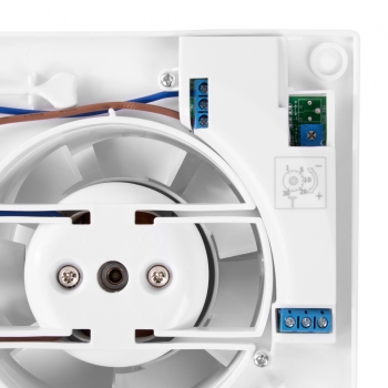 Вентилятор вытяжной BALLU BAF-SL 100 VT с обратным клапаном и таймером